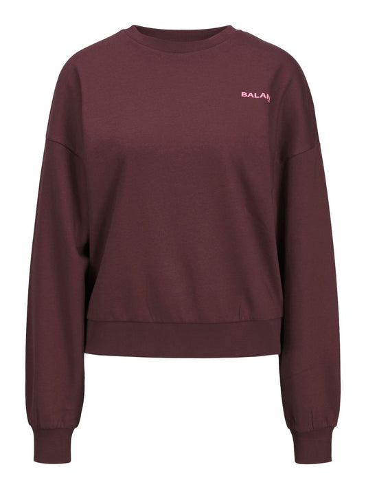 Damen JXCAROL RLX SHORT LS CREW SWT