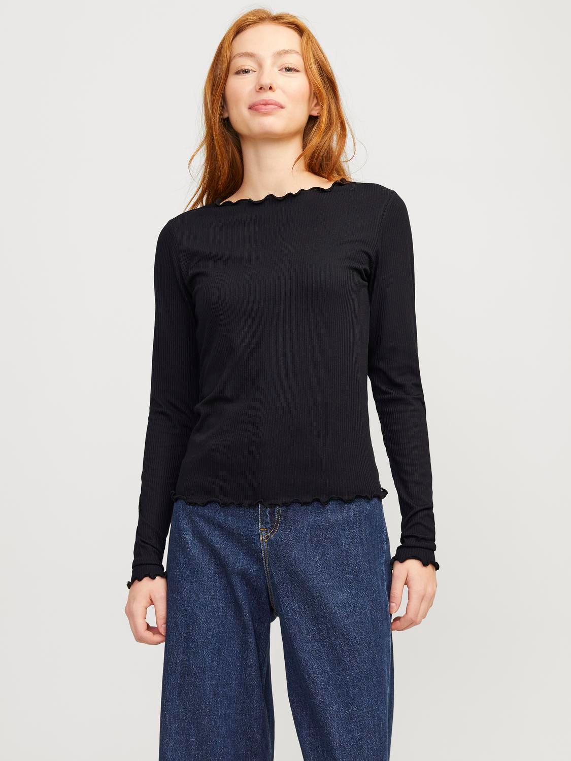 Damen JXHAYDEN STR LS TEE JRS NOOS