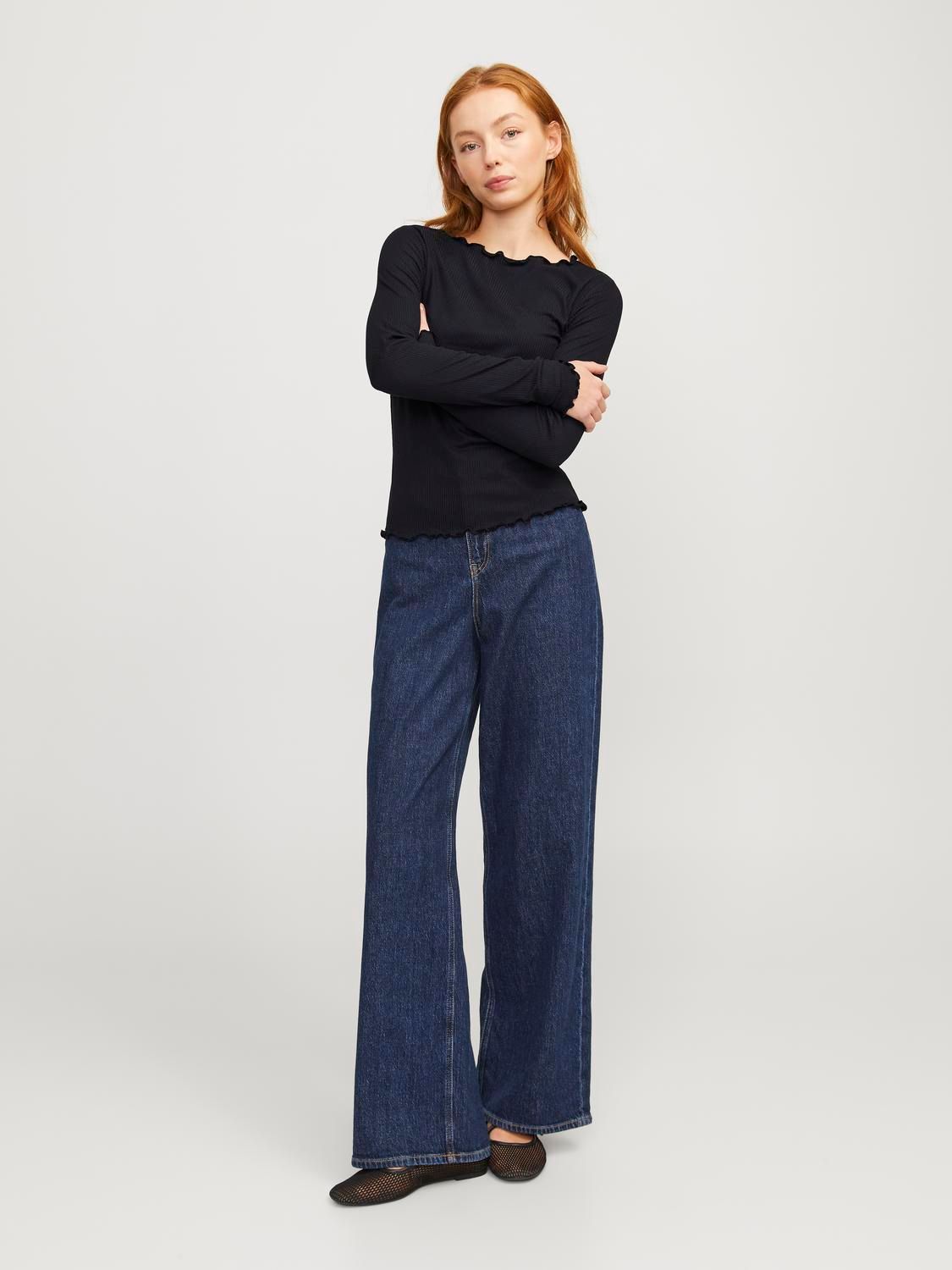 Damen JXHAYDEN STR LS TEE JRS NOOS