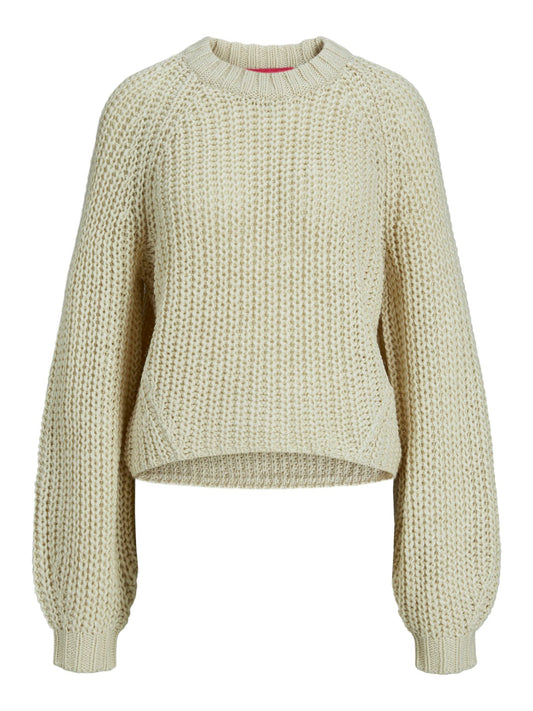 Damen JXKELLY CHUNKY CREW NECK KNIT SN