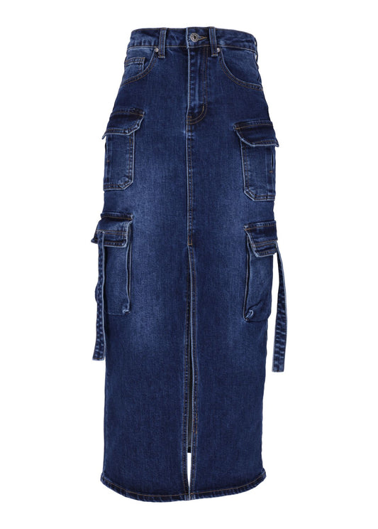 Jeansrock Cargo