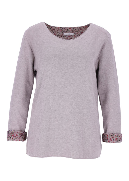 Damen Shirt Print Streublumen