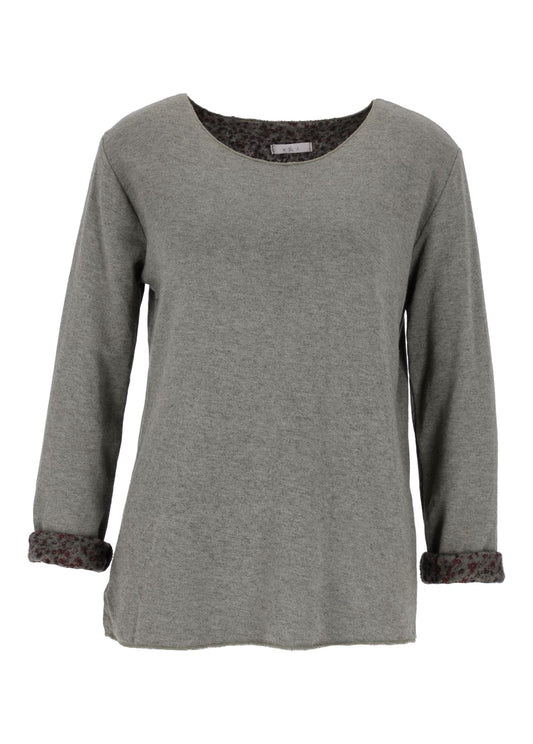 Damen Shirt Print Streublumen