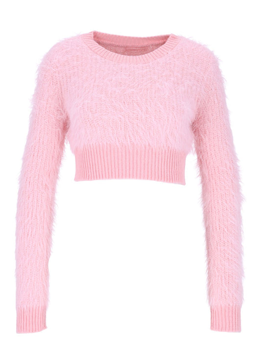 Damen Strickpullover kurz