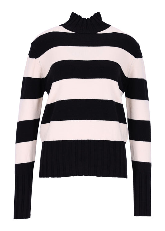 Damen Strickpullover Stehkragen