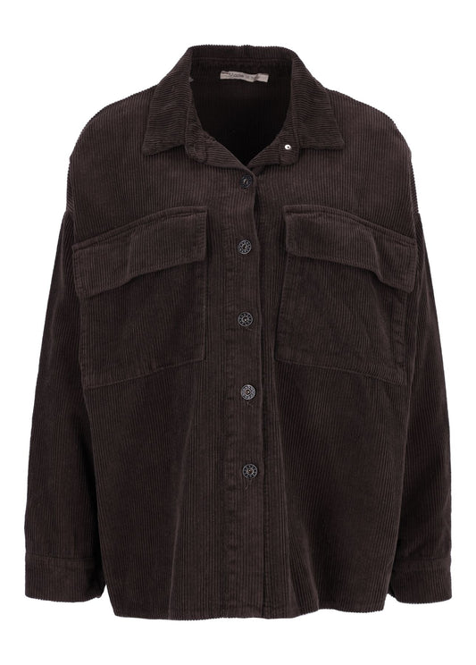 Damen Hemdbluse Breitcord