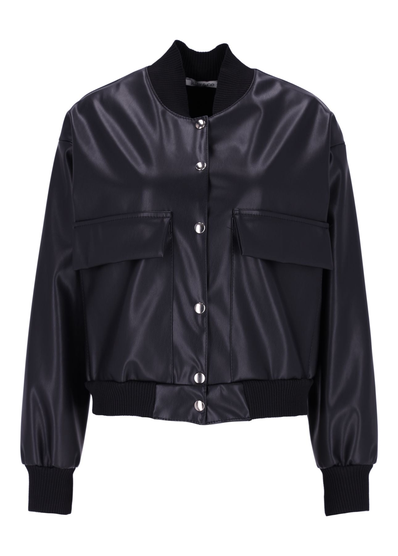 Bluson Jacke Lederoptik
