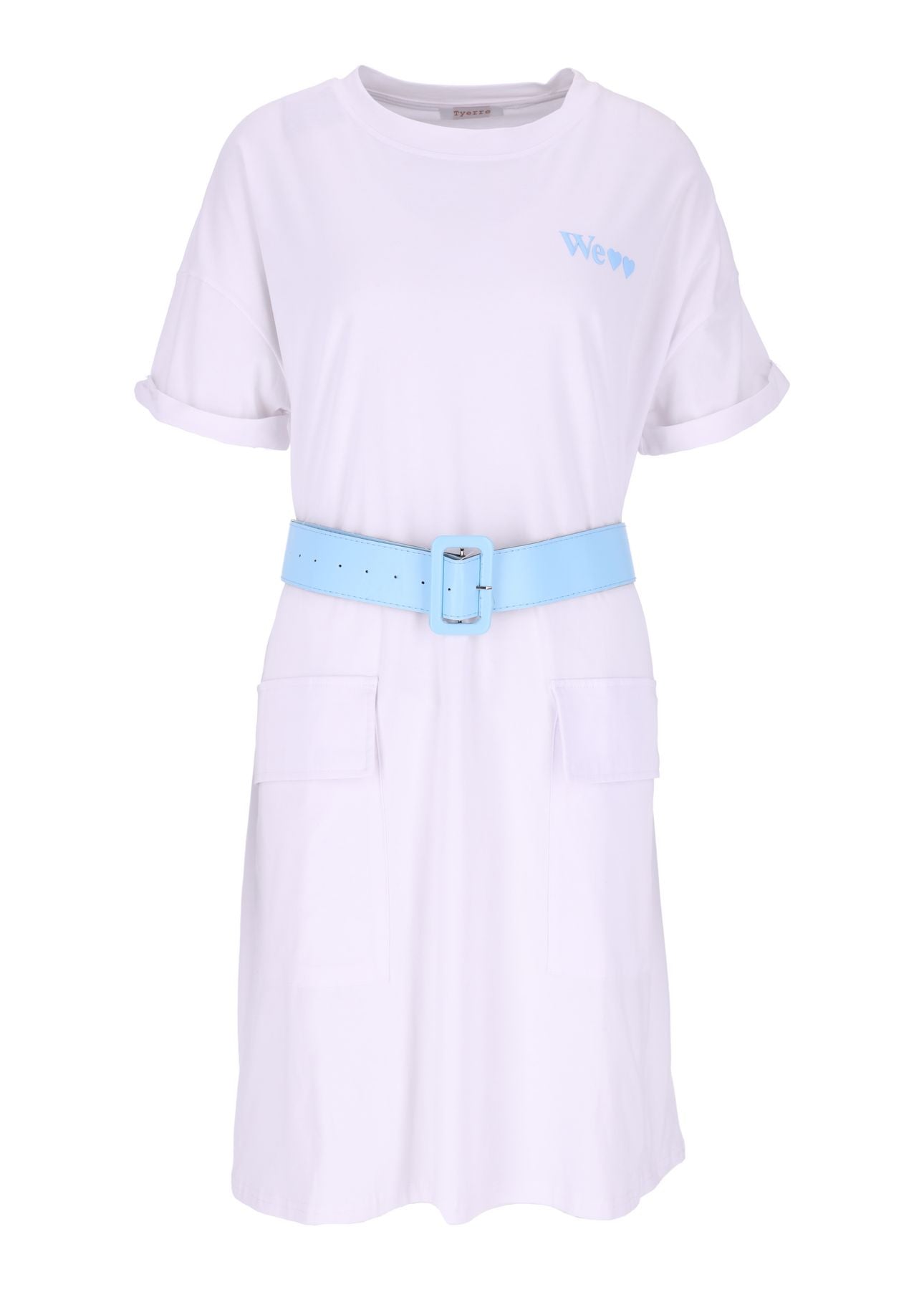 Kleid mit Gürtel
