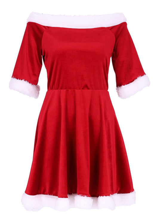 Kleid Weihnachtsfrau