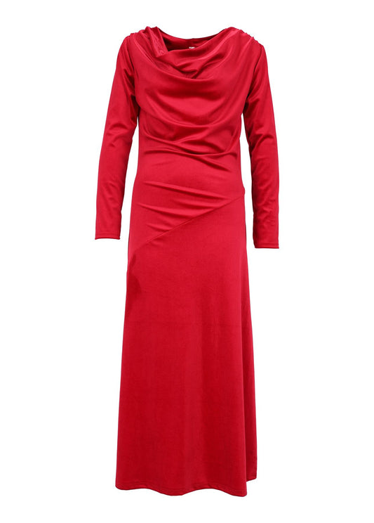Kleid Lang Samt