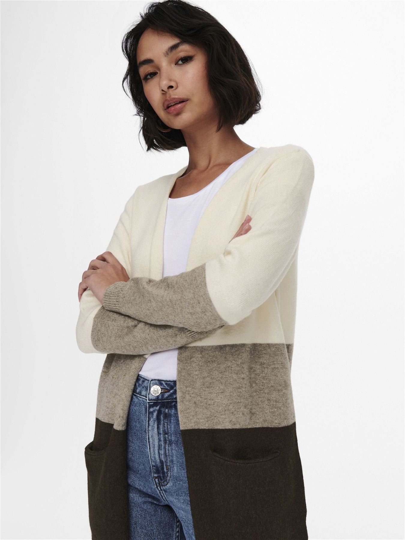 Damen ONLQUEEN L/S LONG CARDIGAN KNT NOOS