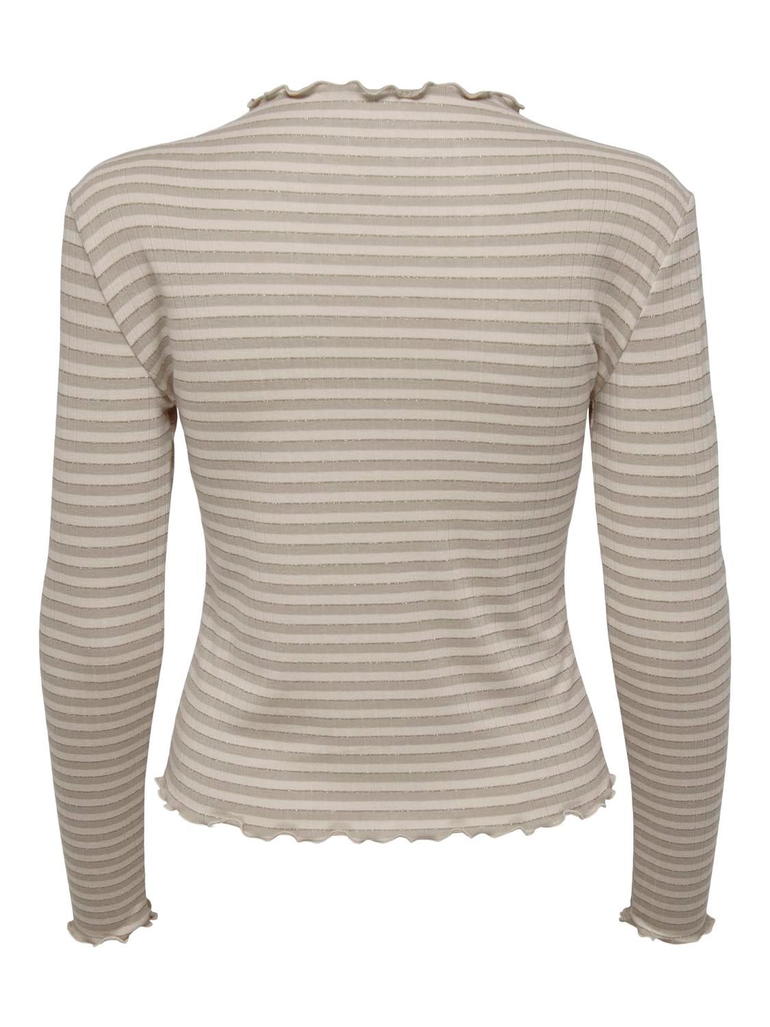 Damen ONLVIANA L/S GLITTER TOP JRS