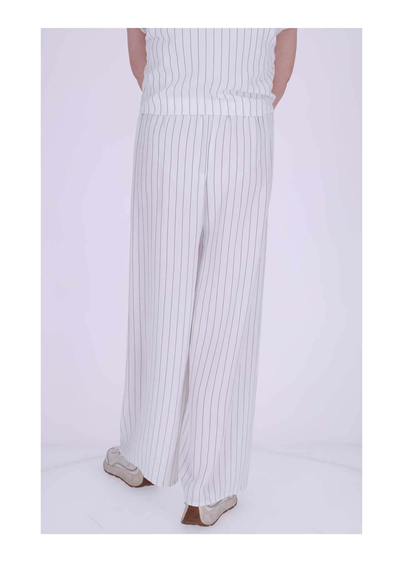 Damen Hose Sommerqualität Nadelstreifen