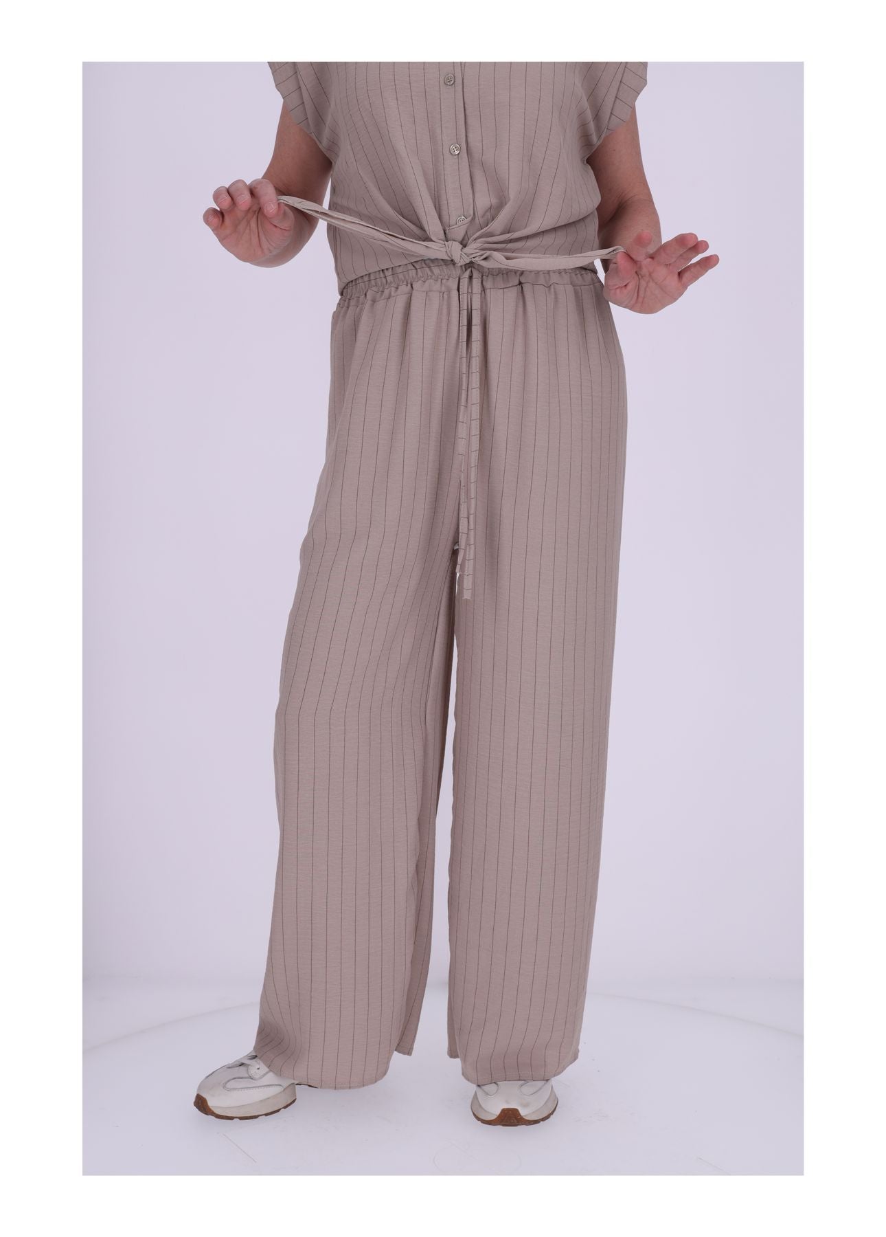Damen Hose Sommerqualität Nadelstreifen