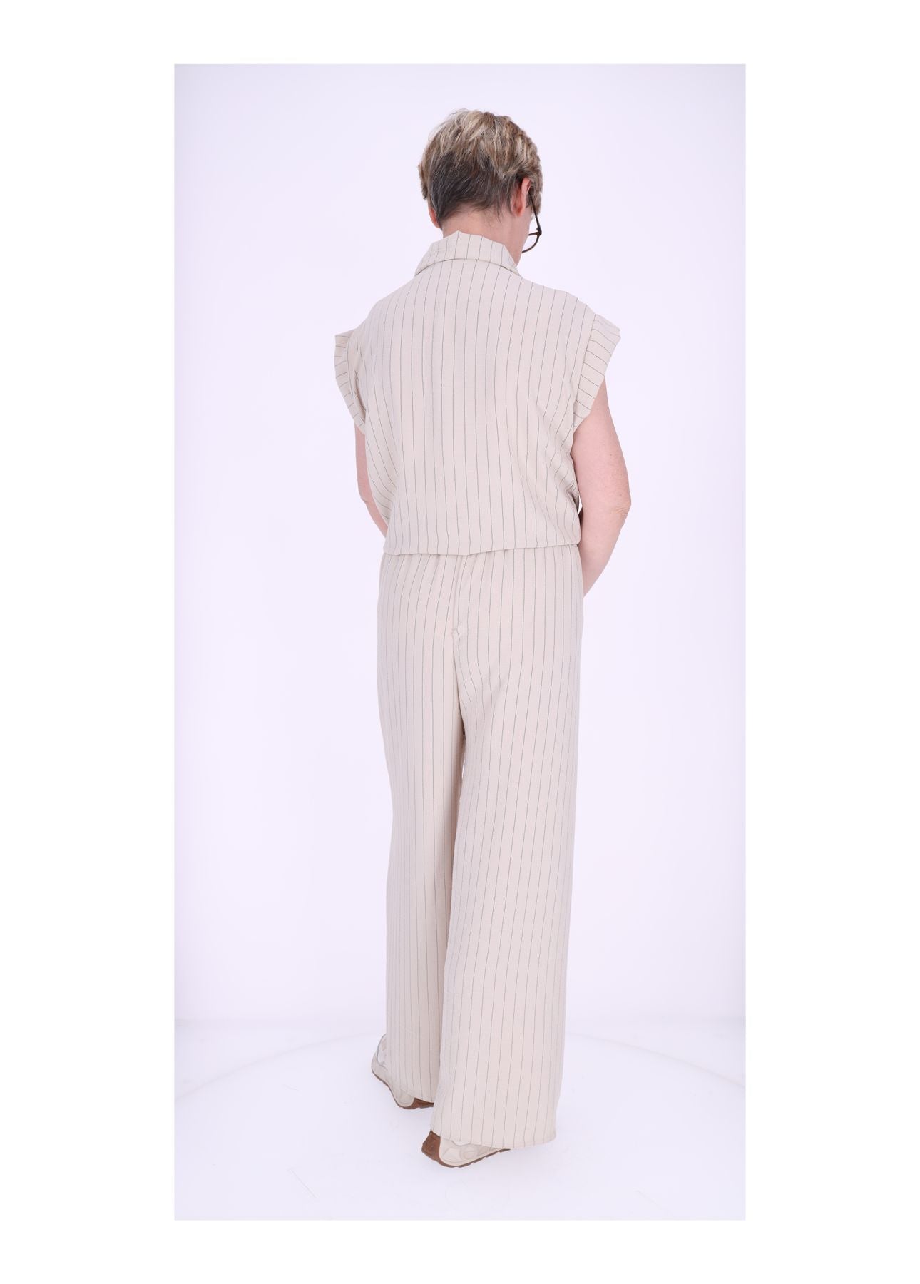 Damen Bluse kurzarm zum binden