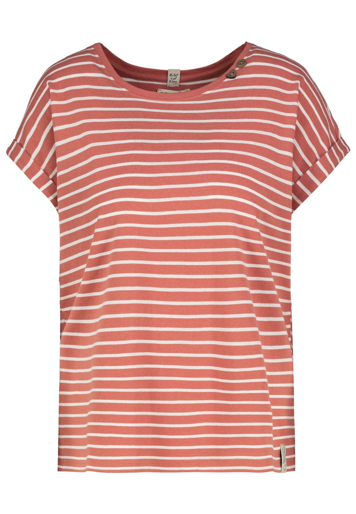 Damen DOB Shirt, weit, Rundhals mit Blend