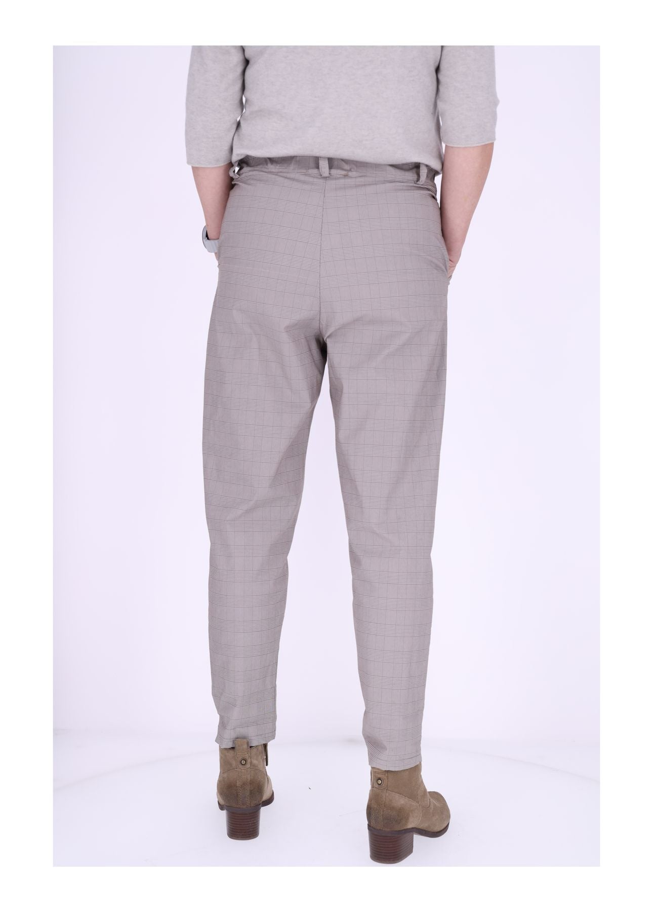 Hose Damen Chino Check