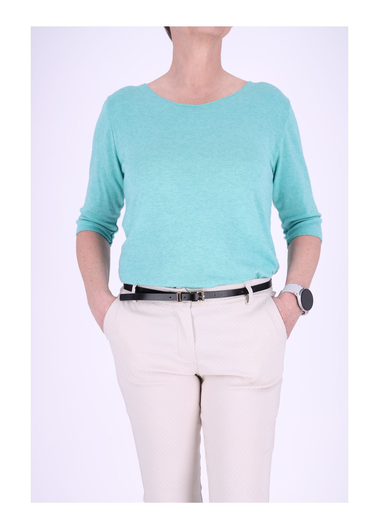 Damen T-Shirt Basic 1/2 Arm