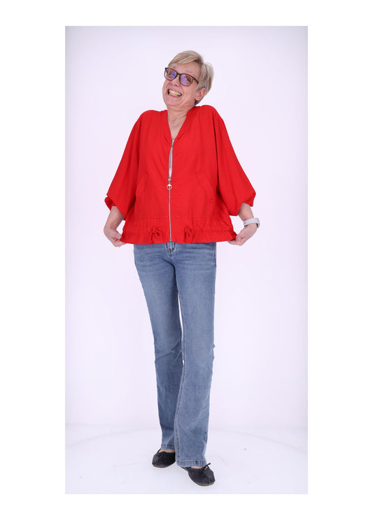 Damen Blousonjacke uni