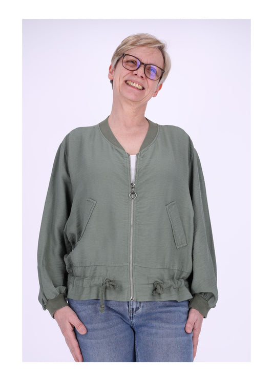 Damen Blousonjacke uni