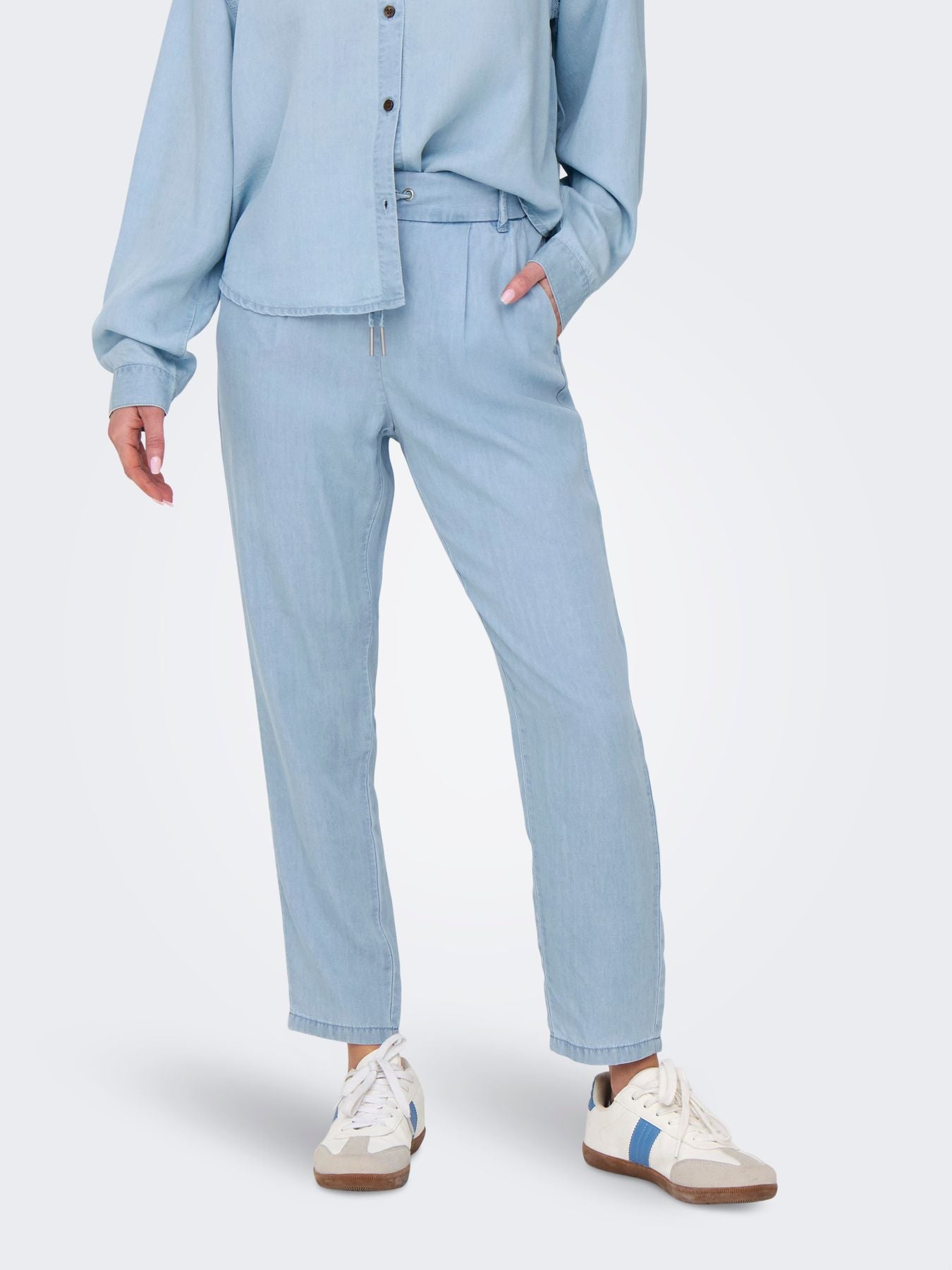 Damen ONLPOPTRASH CHARIS LIFE PANT CC WVN