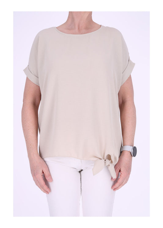 Damen T-Shirt zum binden