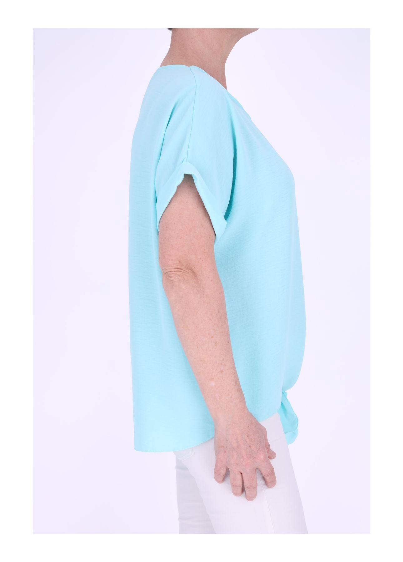 Damen T-Shirt zum binden