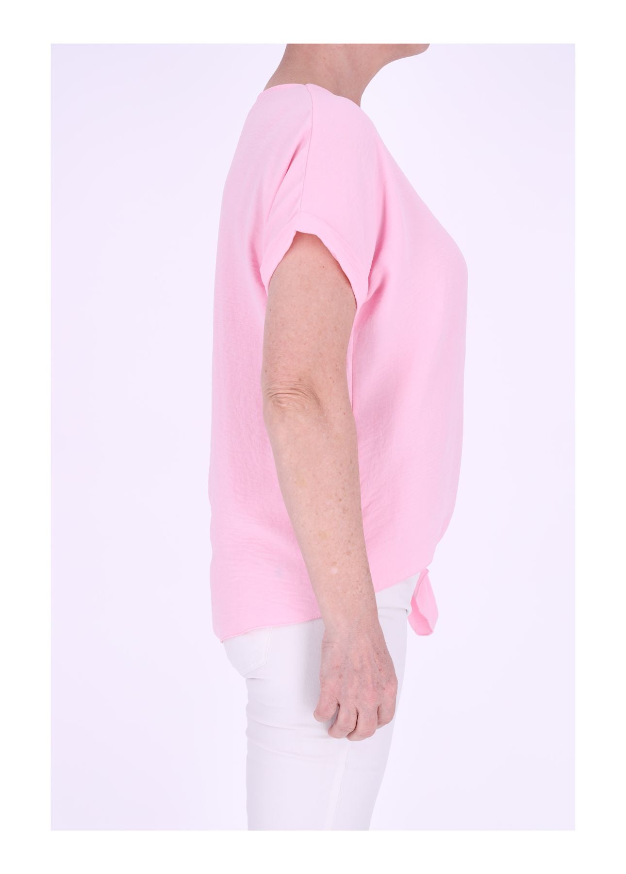 Damen T-Shirt zum binden