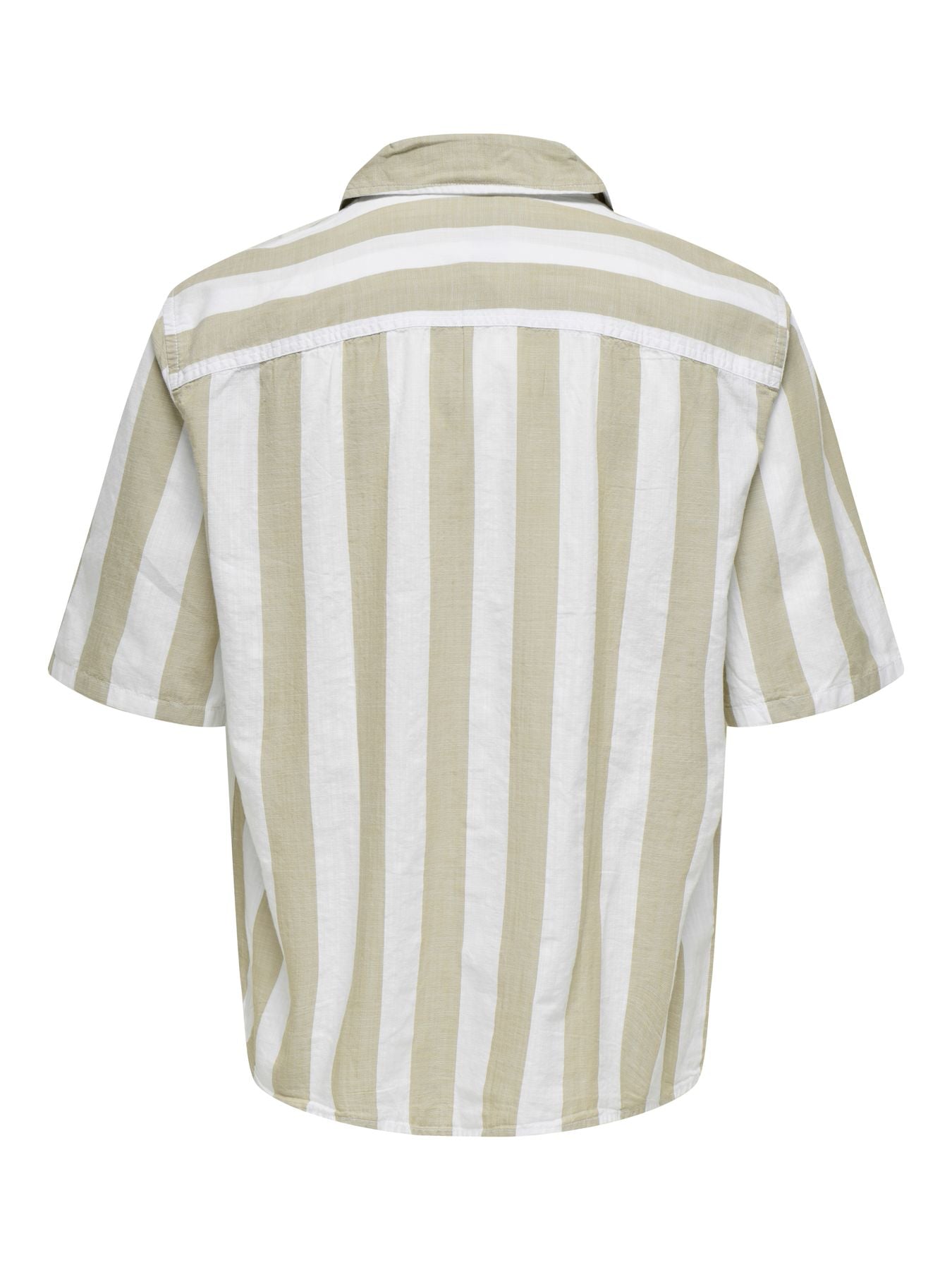 Herren ONSTES RLX CTN SLUB STRIPE SS SHIRT
