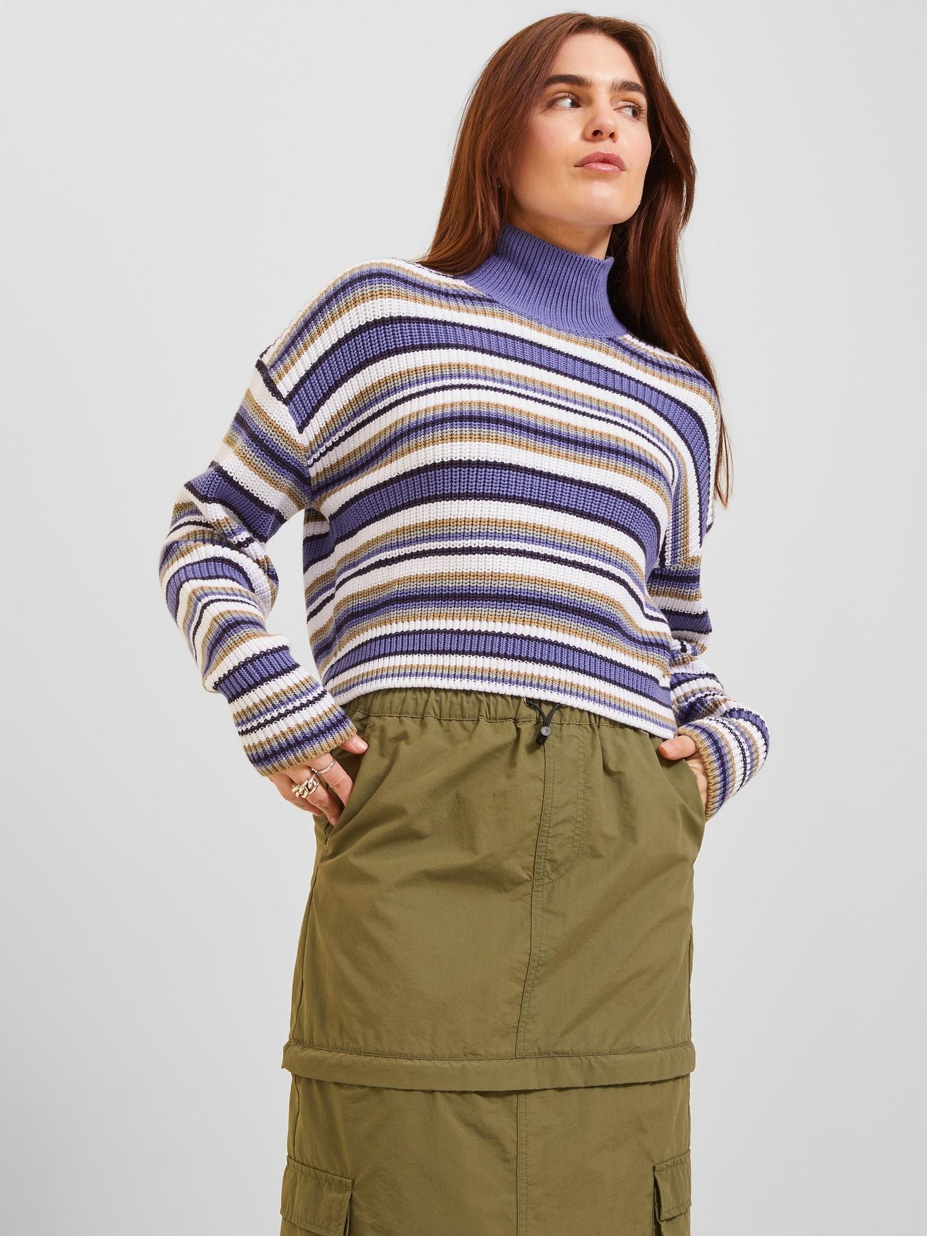 Damen JXNANNA HIGH NECK KNIT