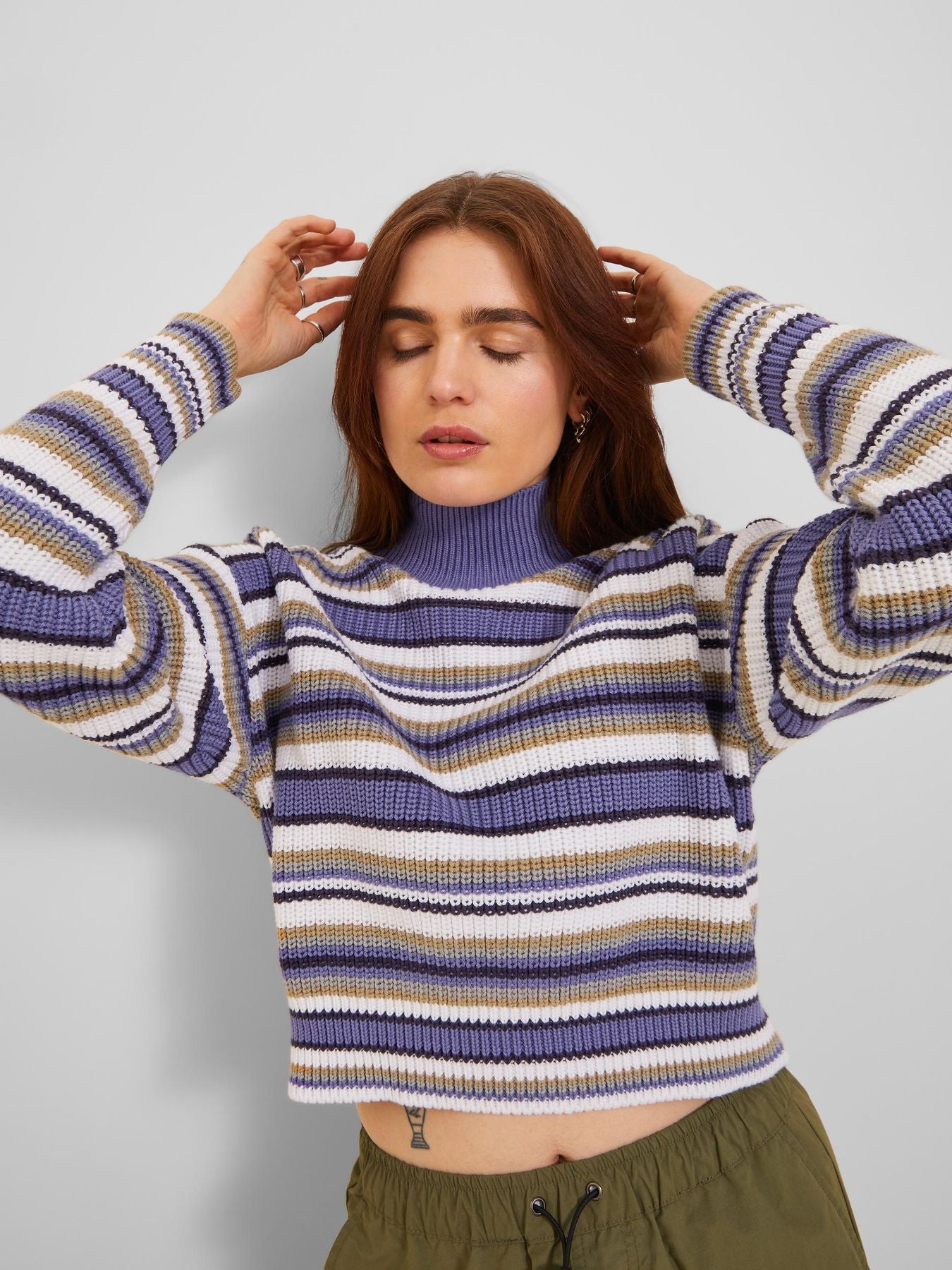 Damen JXNANNA HIGH NECK KNIT