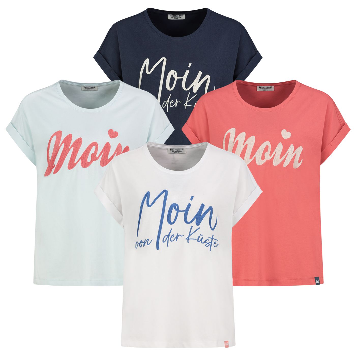 Damen DOB T-Shirt, angeschnittene Ärmel m