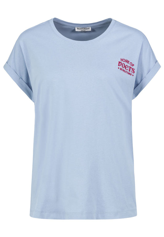 Damen DOB T-Shirt, angeschnittene Ärmel m