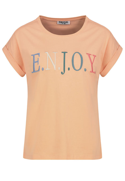 Damen DOB T-Shirt, angeschnittene Ärmel m