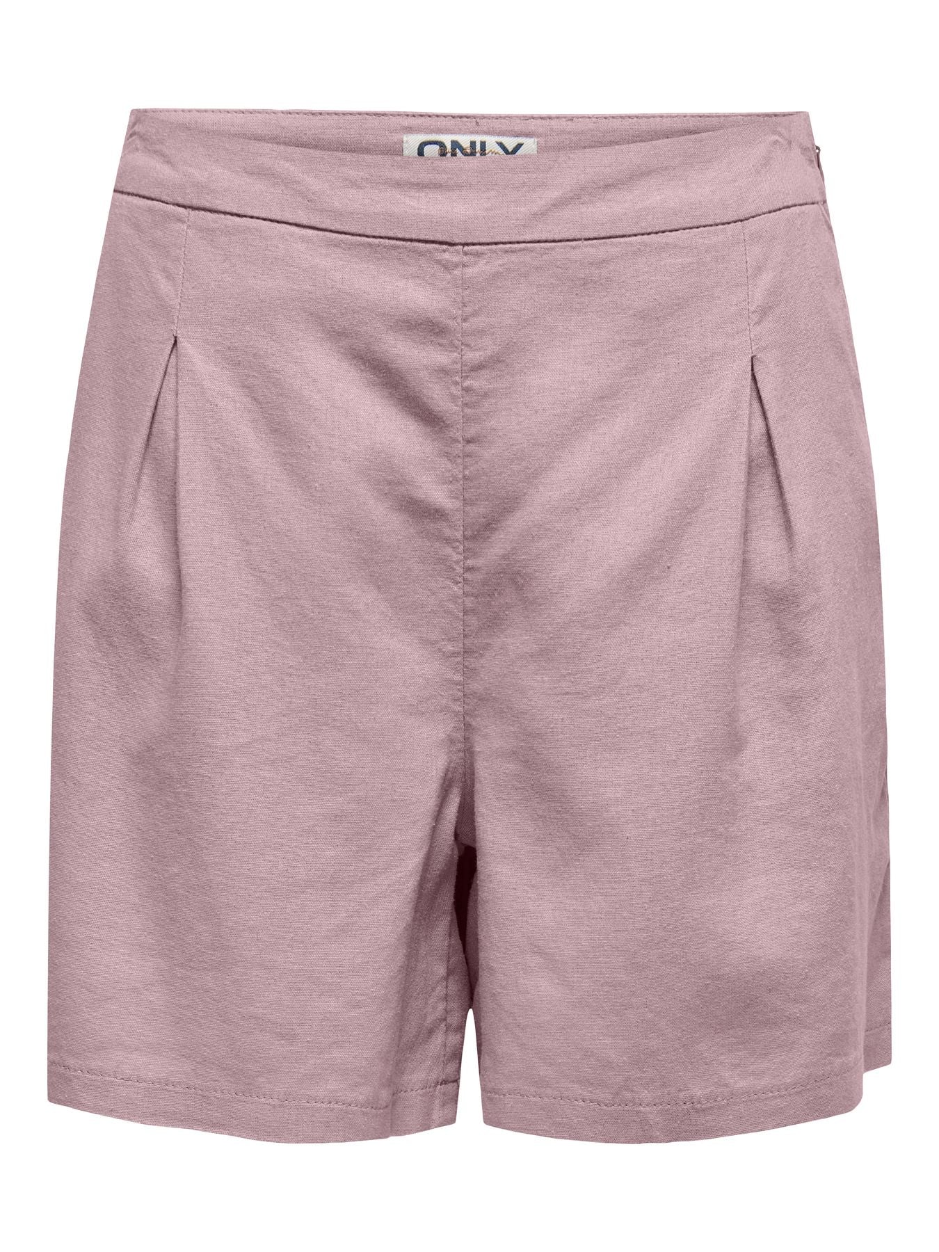 Damen ONLCARO HW LINEN BL PLEAT SHORTS CC