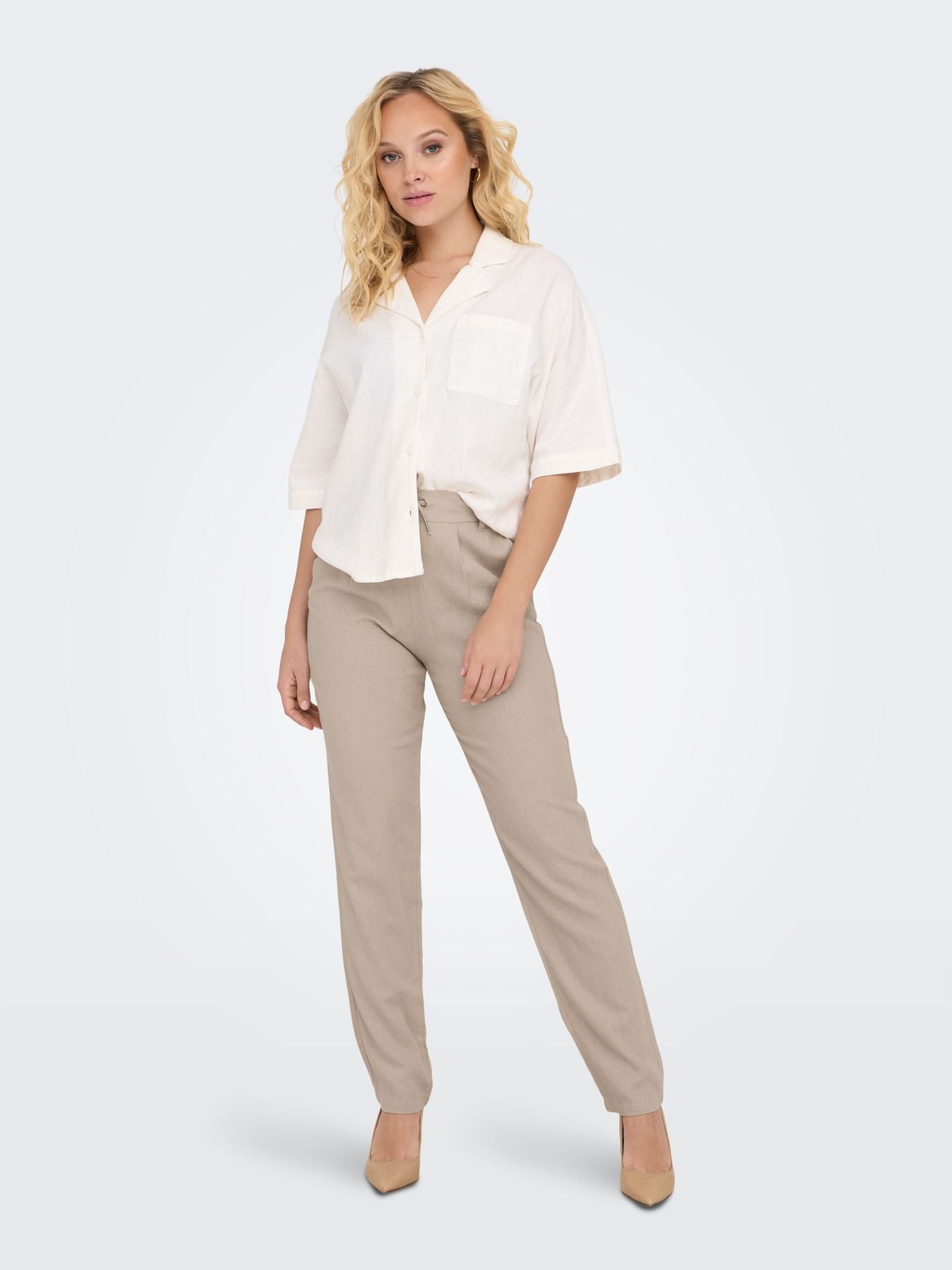 Damen ONLCARO-POPTRASH EASY LINEN BL CC P