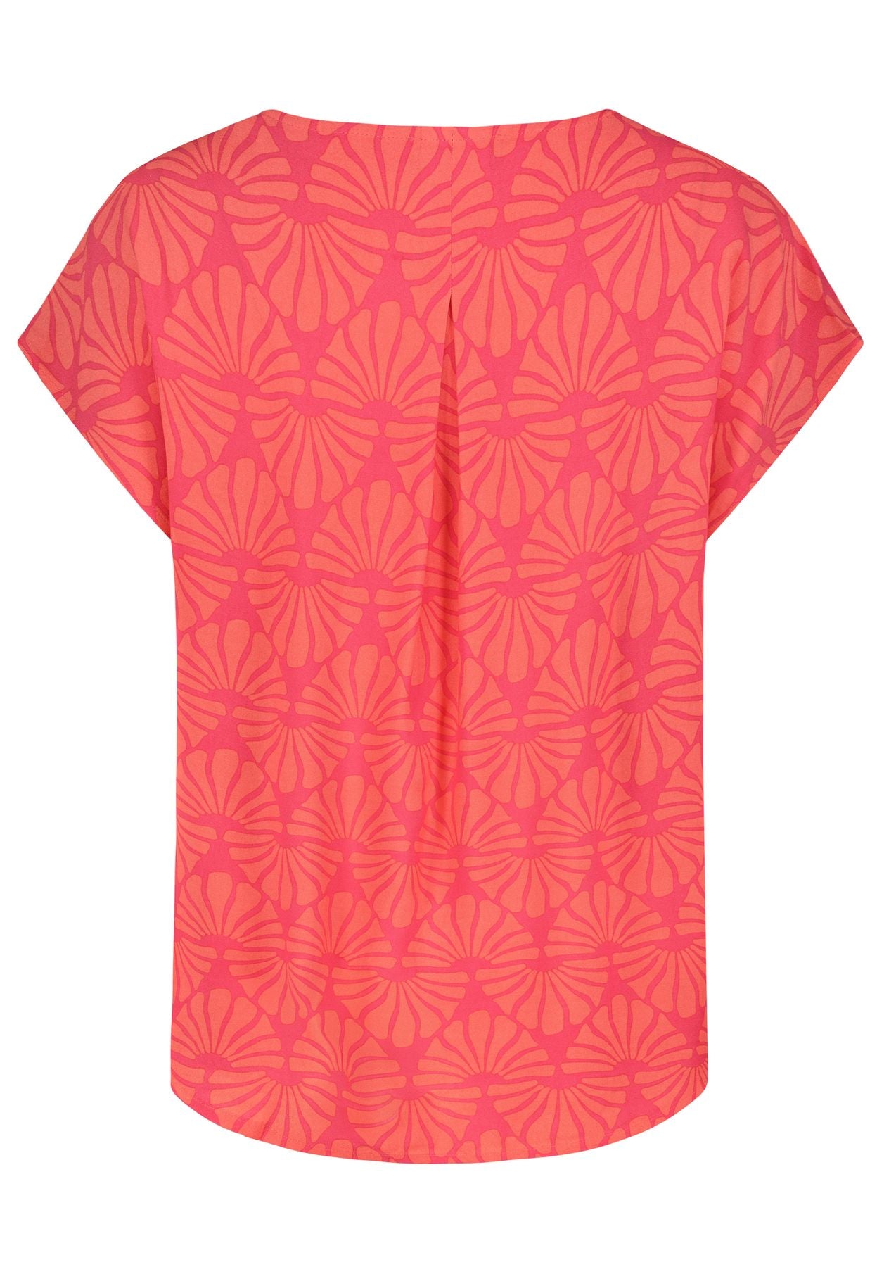 Damen DOB Bluse, V-Ausschnitt mit eingele