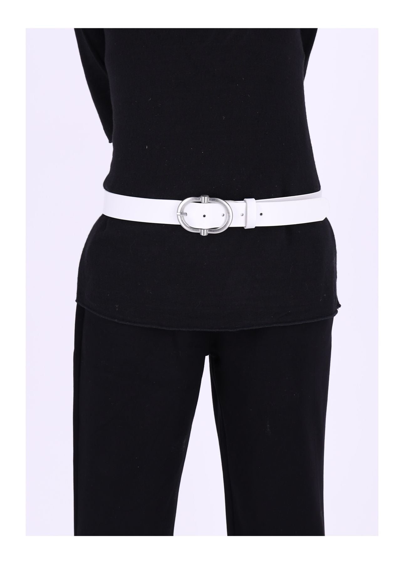 Damen Gürtel Leder 3cm