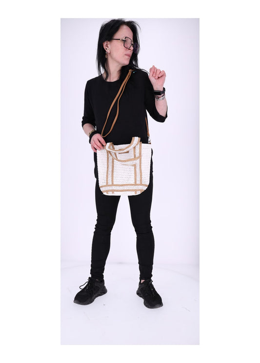 Basttasche klein