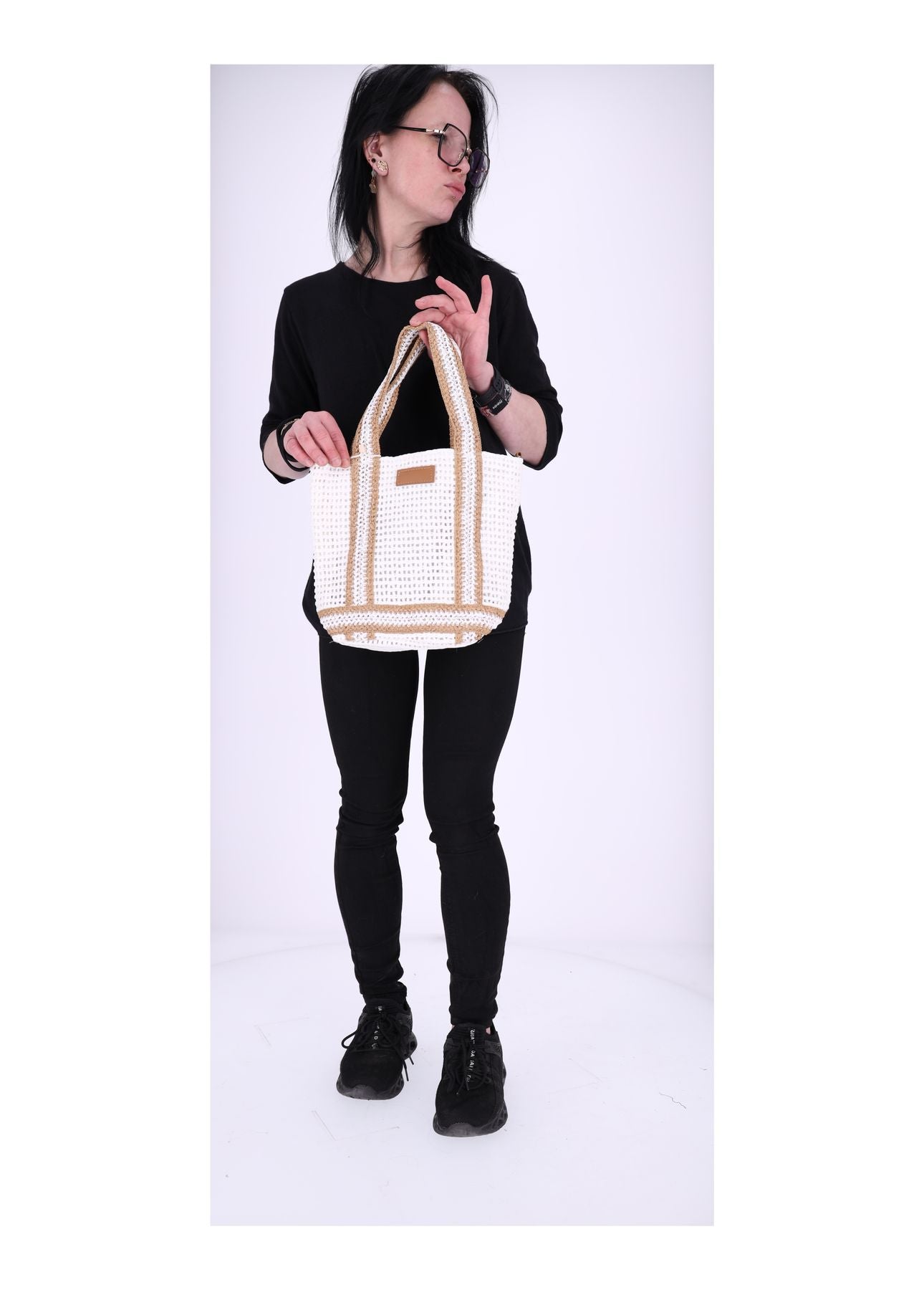 Basttasche klein