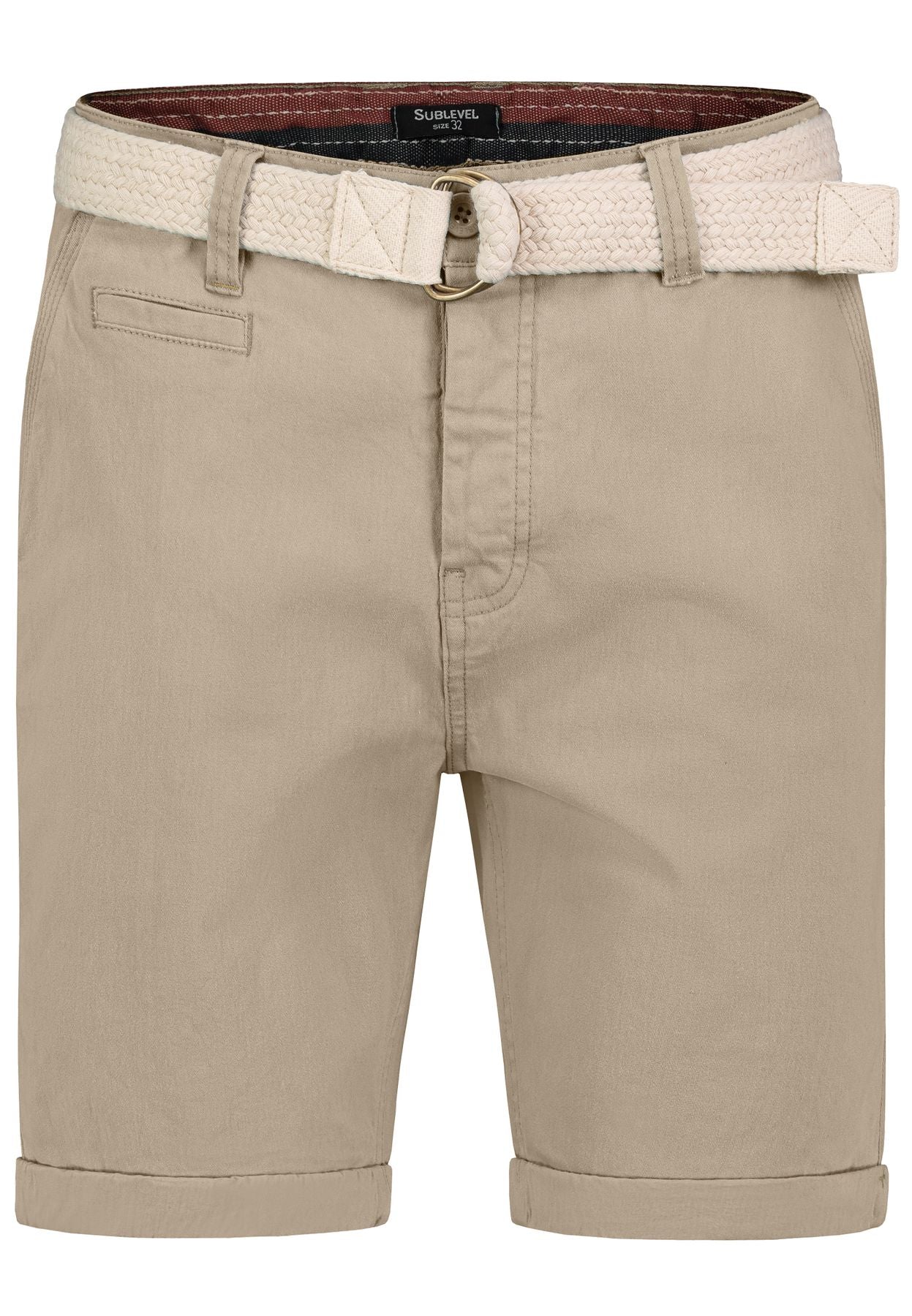 Herren HAKA Chino Bermuda, fabric dyed,