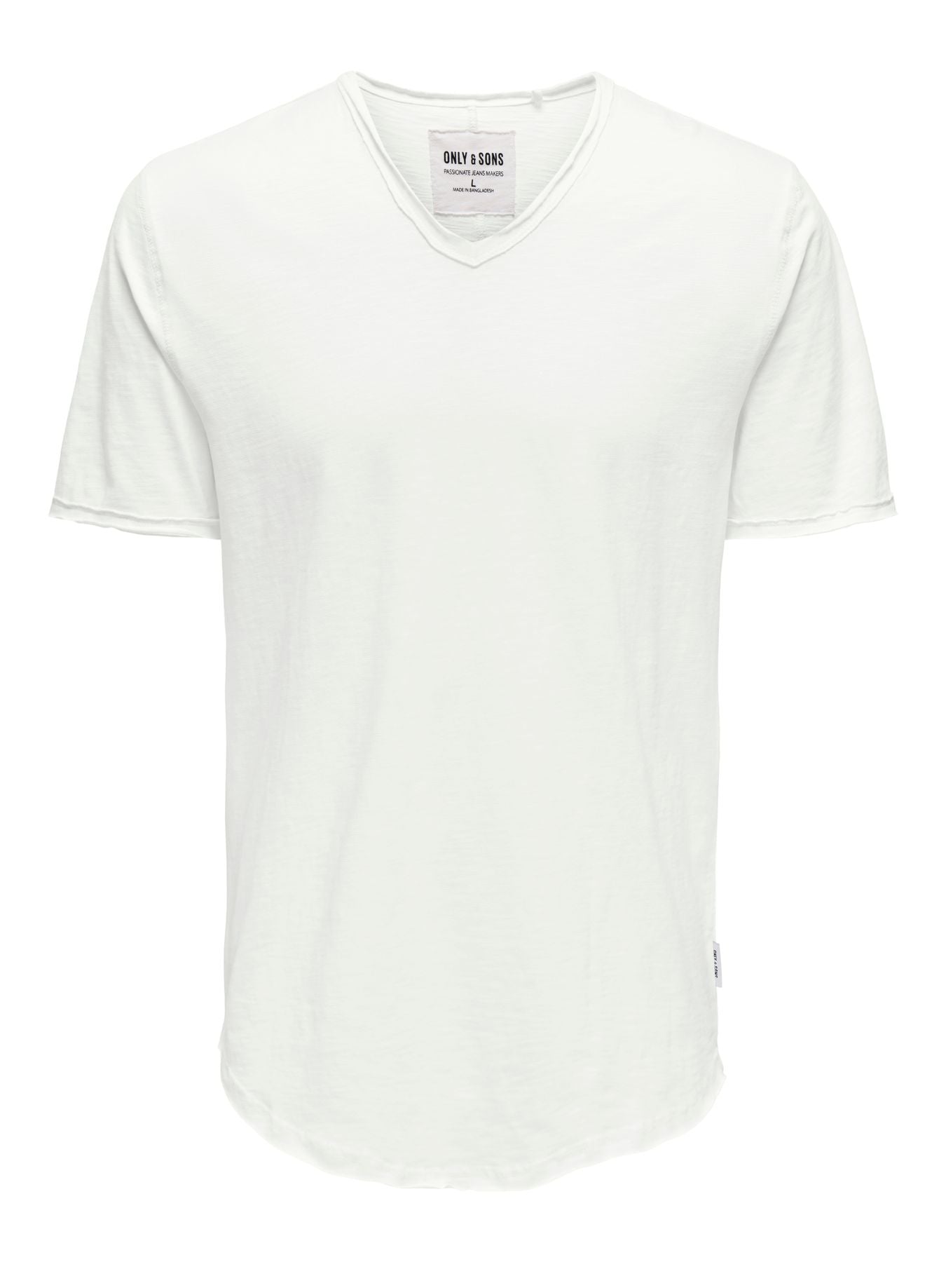 Herren ONSBENNE LONGY V-NECK SS TEE NOOS