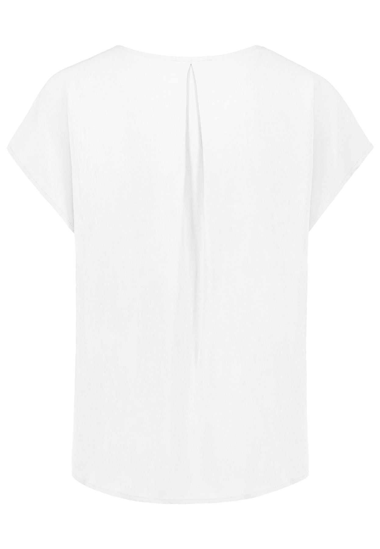 Damen DOB Bluse, V-Ausschnitt mit eingele