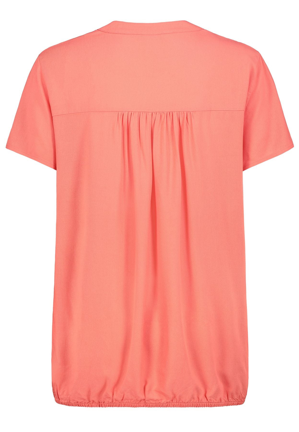 Damen DOB Bluse, Rundhals mit V-Ausschnit