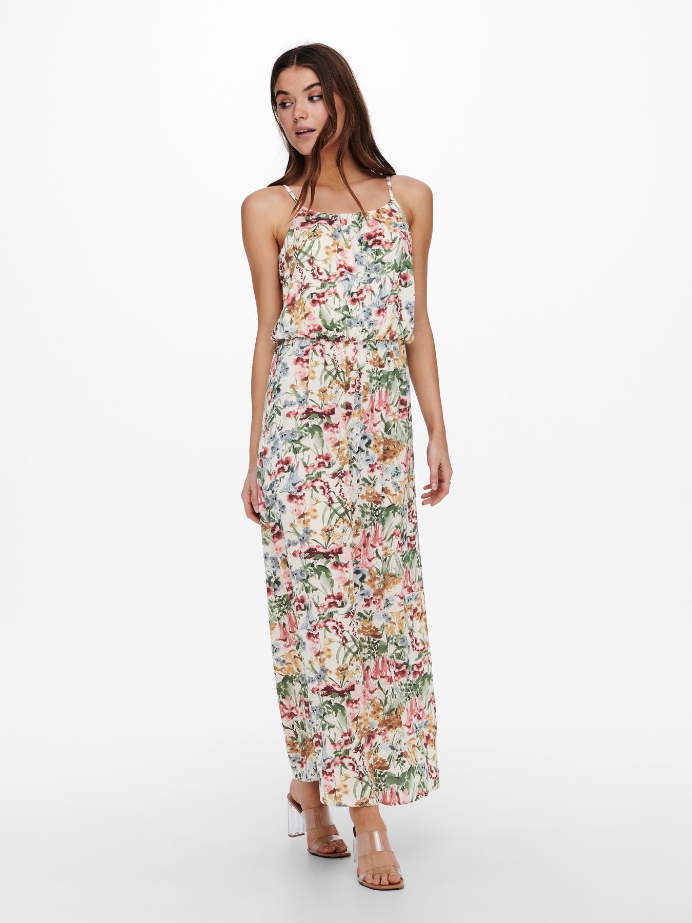 Damen ONLWINNER S/L MAXI DRESS NOOS PTM