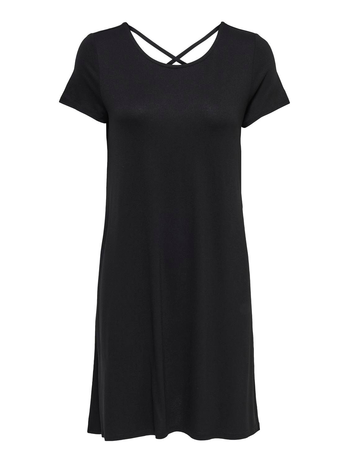 Damen ONLBERA BACK LACE UP S/S DRESS JRS