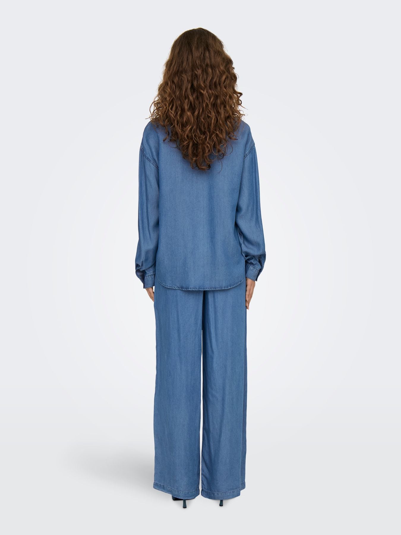 Damen ONLCHARIS LIFE LS SHIRT CC WVN
