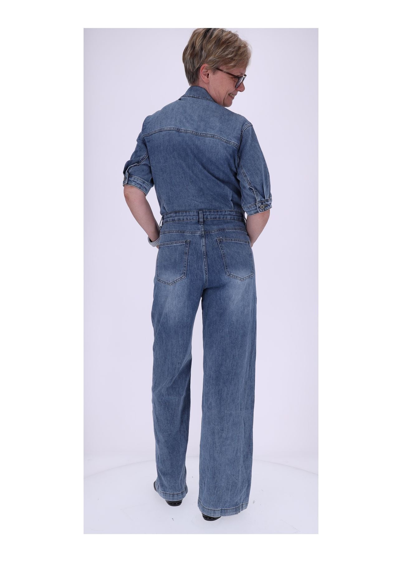 Damen Jumper Jeans 1/2 Arm