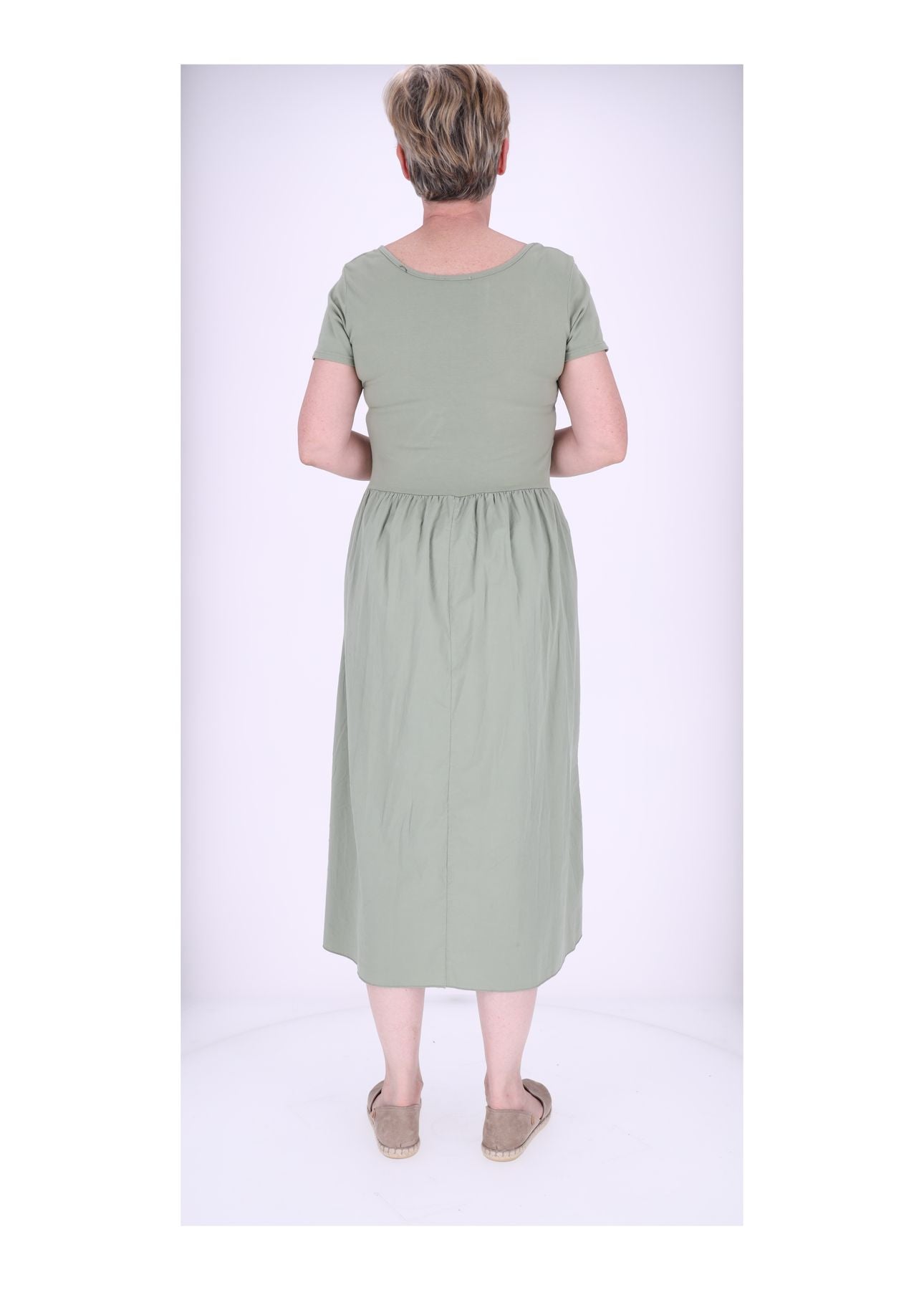 T-Shirtkleid Damen weiter Rock