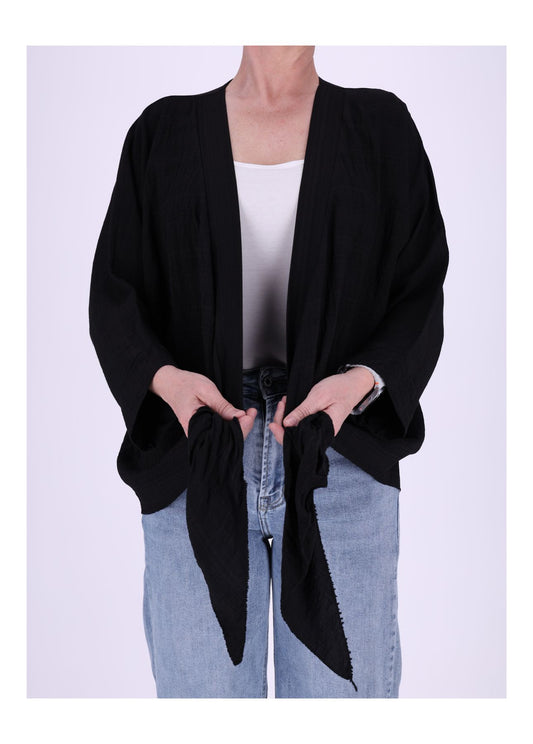 Damen Blusenjacke zum binden